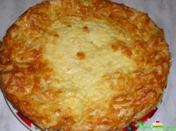 Пирог с капустной начинкой