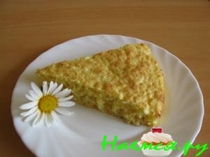 Творожный кекс с ванилью
