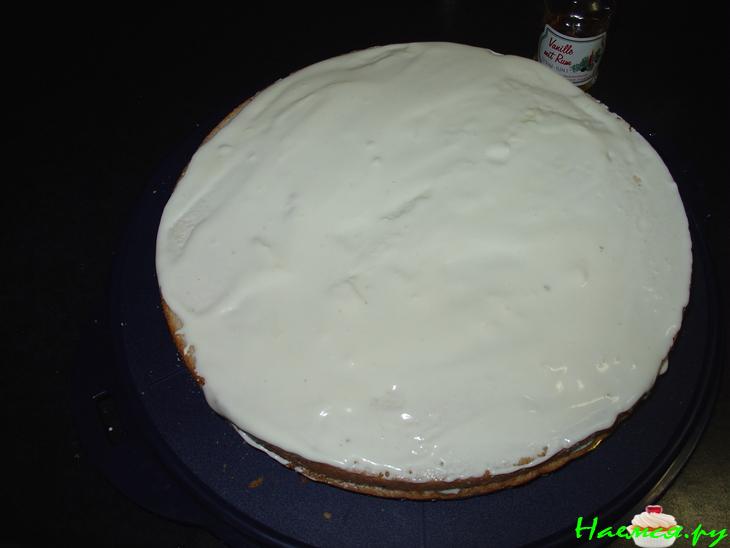 Ананасово-манговый торт