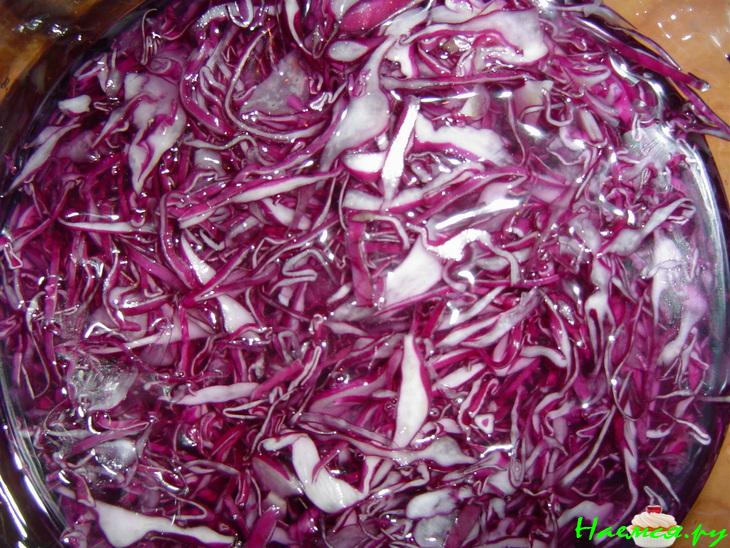 Винегрет со свеже-маринованными грибами Винегрет со свеже-маринованными грибами