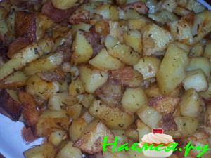 Картофель гриль с паприкой