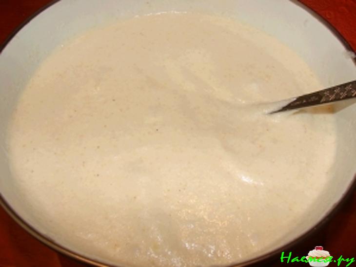 Бисквит из манной крупы