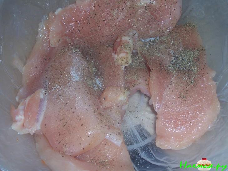 Курочка в апельсиновом соусе