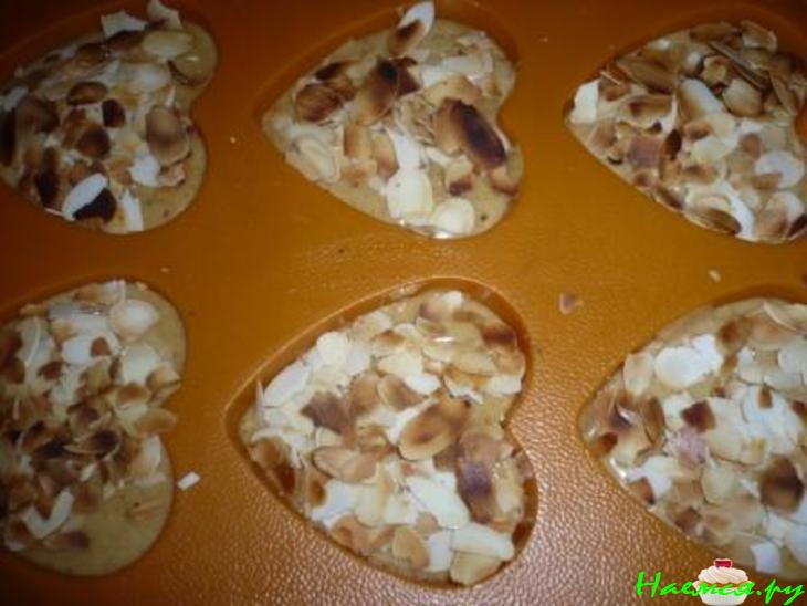 Кексы 'Лайм и Миндаль'