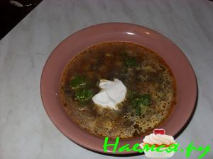 Супчик из маринованных огурчиков с гречневой крупой Супчик из маринованных огурчиков с гречневой крупой