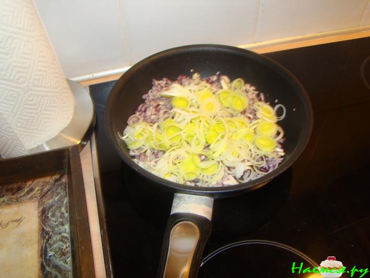 Сырно-овощной торт