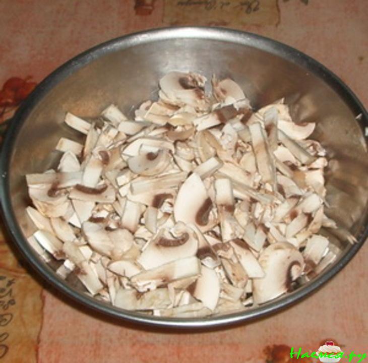 Рыбно-кабачковые зразы с грибами