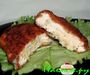 Котлета по-киевски. Вариация на тему...