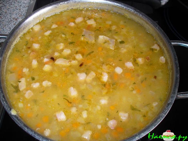 Чечевичный суп (мой вариант)