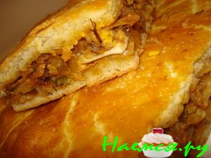 Очень вкусное тесто и пирог из него