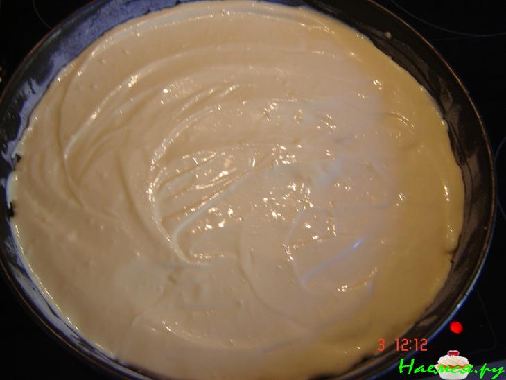 Творожно-грушевый пирог