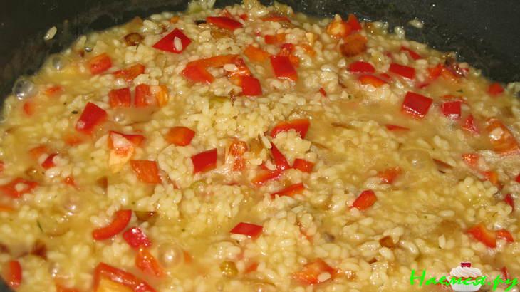 Ризотто с перцем Ризотто с перцем