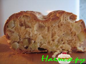 Яблочный пирог на сметанке