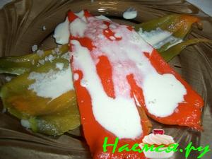 Чили с тахиной и оливковым маслом