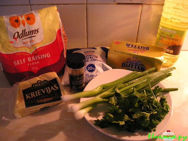 Сырные печеньки