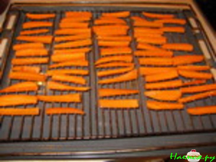 Пьяный кролик с мандариновым соусом