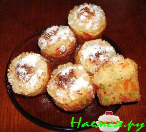 Кексы ананасовые