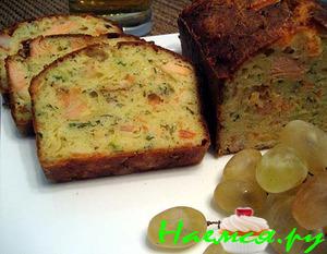 Закусочный хлеб с сыром, паприкой и зеленью