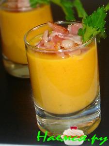 Суп из печеных овощей