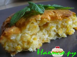 Сырный пирог с цуккини и бататом