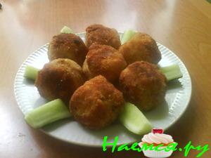 Картофельные крокеты с мясным фаршем