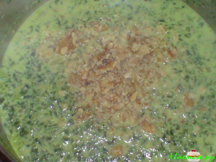 Рыба под "шубой" из шпината