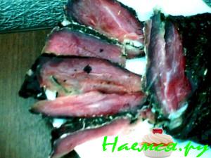 Нога индейки сыровяленая