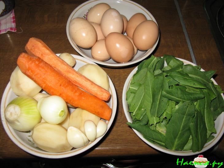 Зелёный борщ или весенний супчик