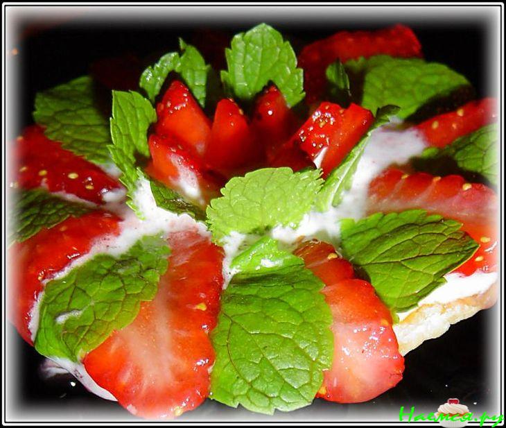 Тарталетки "Клубнично - клюквенное блаженство"