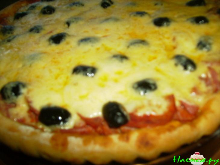 Пицца "Гавайская" (вариант) Пицца "Гавайская" (вариант)