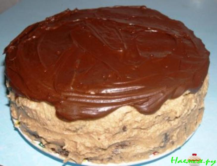 Шоколадно-тыквенный торт