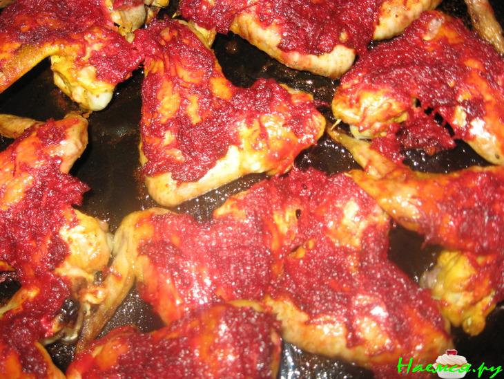 Крылышки куриные рубиновые