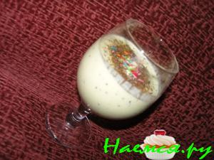 Десерт с киви Десерт с киви