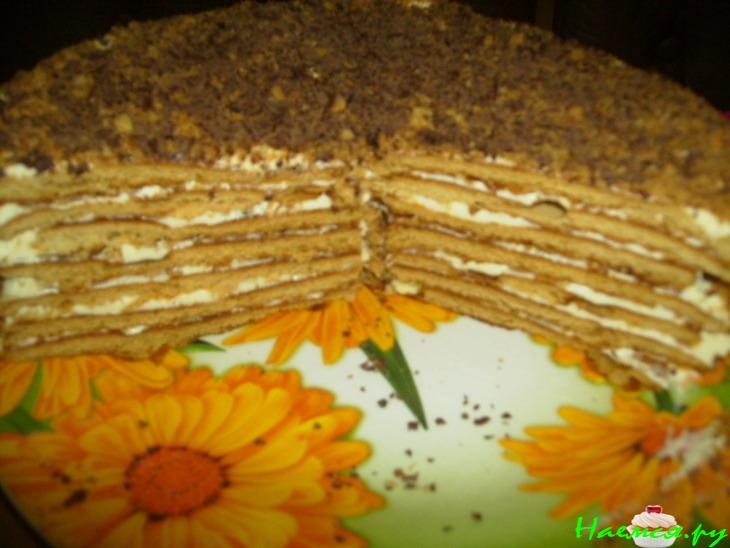 Торт "Дамский каприз" (на сковороде)