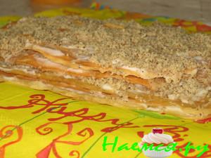 Вафельный лёгкий тортик