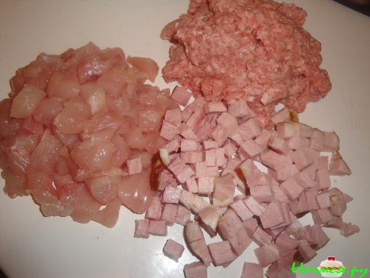 Террин из курицы пряный