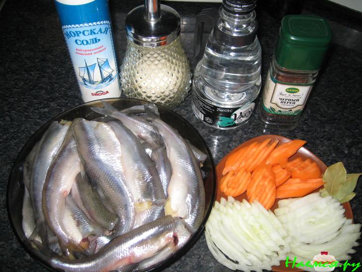 Маринованная корюшка