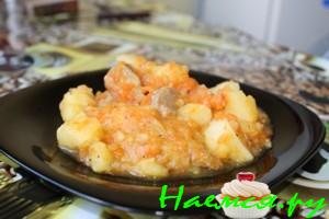 Картошка с мясом