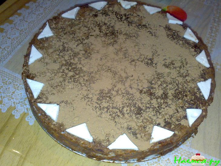 Тортик "Птичье молоко" мой вариант