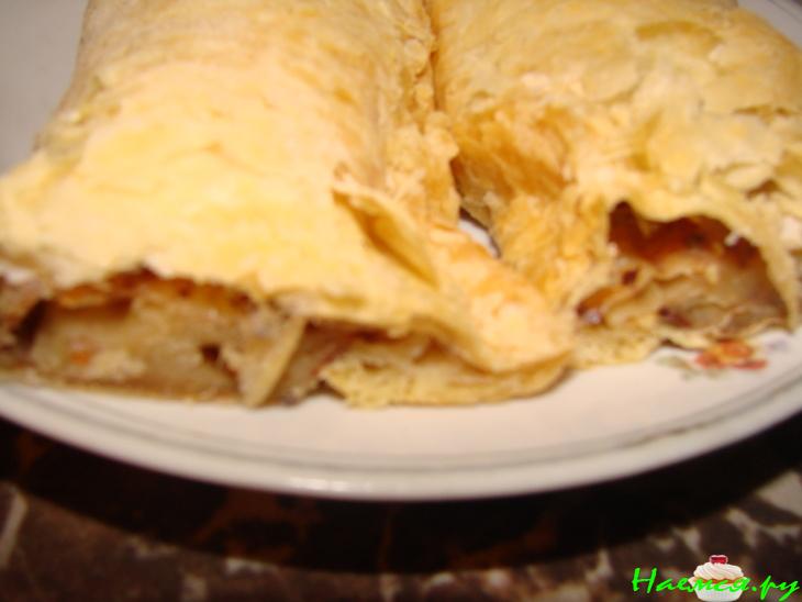 Рулет фруктовый