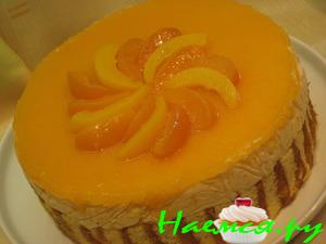 Абрикосовый торт-суфле