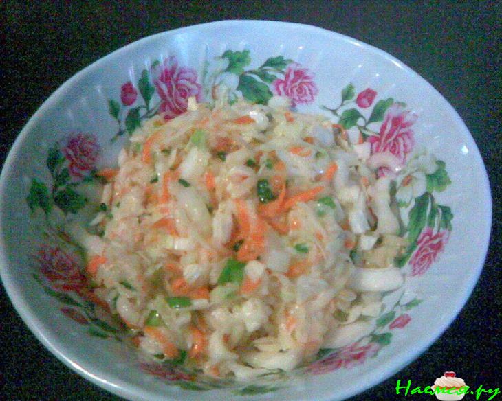 Пикантный овощной салат Пикантный овощной салат