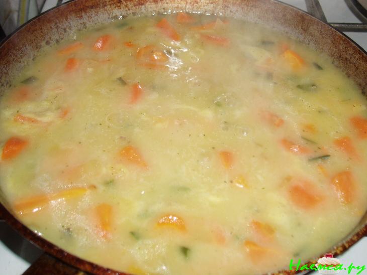 Крем-суп морковный