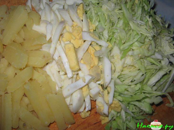 Салат капустный "Февраль" Салат капустный "Февраль"