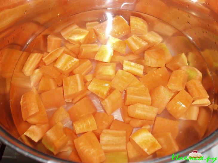 Крем-суп морковный