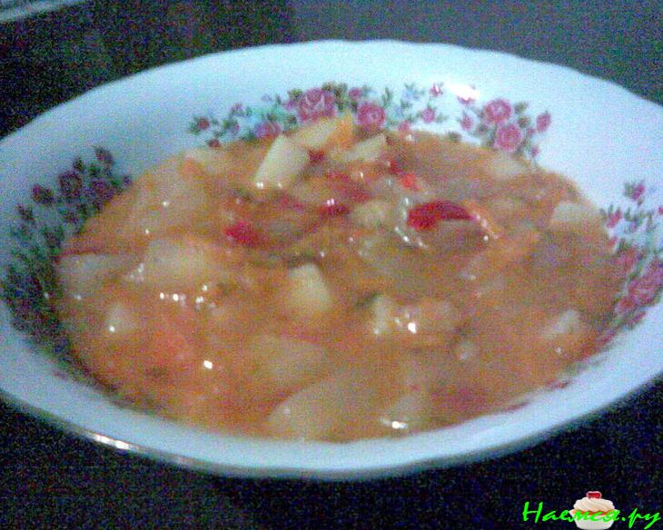 Кабачковый суп для привереды