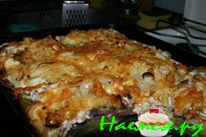 Мясо по-французски с чесноком Мясо по-французски с чесноком