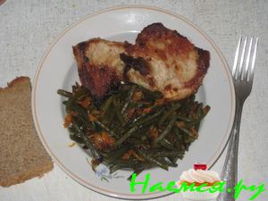 Стрелки чеснока жаренные