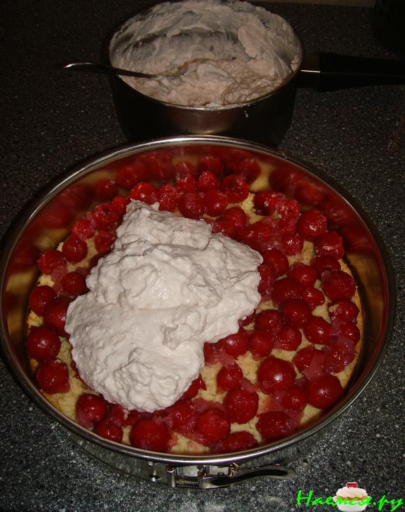 Торт с творожным кремом 'Нежность'