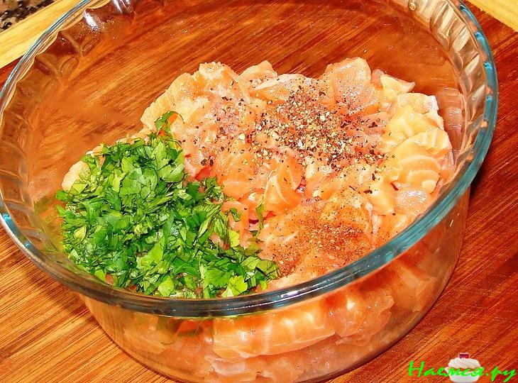 Котлеты из красной рыбы (диетические) Котлеты из красной рыбы (диетические)